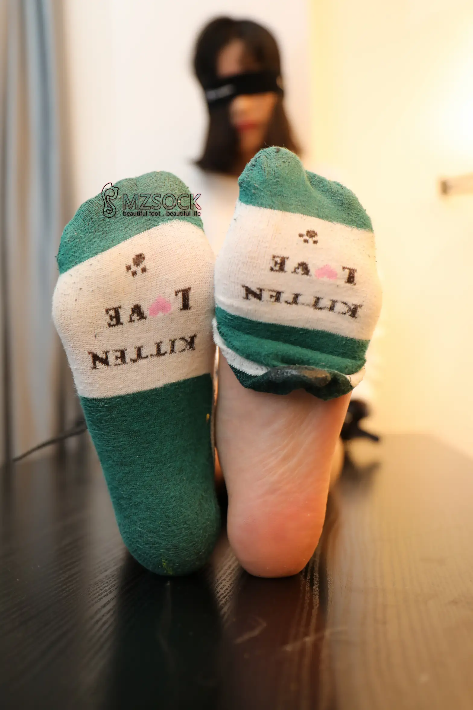 [Mzsock] Love beautiful feet NO.005 Fan Fan#[74P]-61