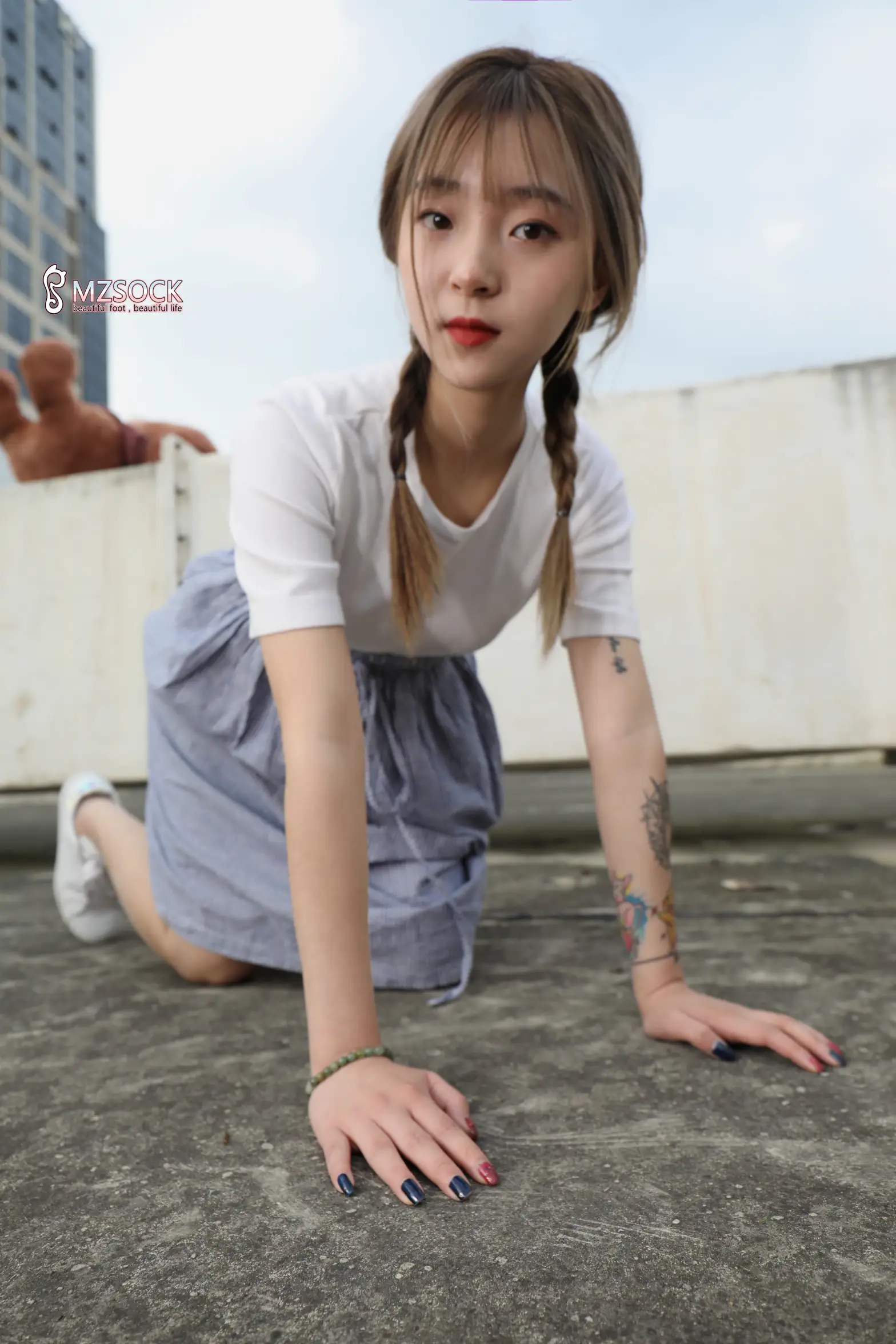 [Mzsock] Love beautiful feet NO.079 Meng Qi#[74P]-21