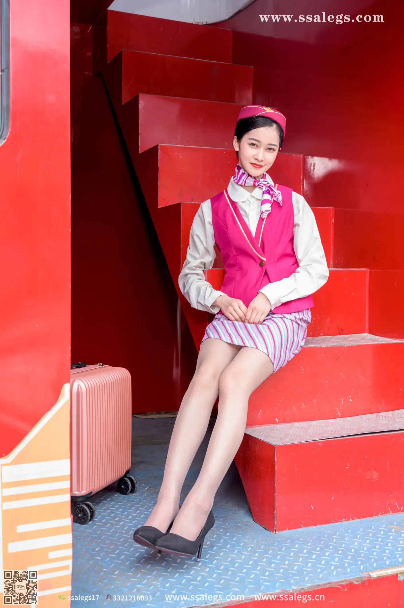 [Mzsock] NO.435 Manman, her stewardess dream (Part 1) silk club#[127P]-47