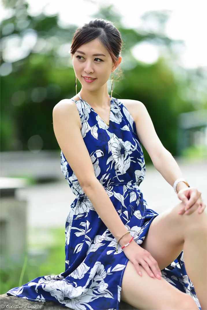 [Mzsock] NO.196 Zhao Tingting dress with cool and high legs street photography#[105P]-35