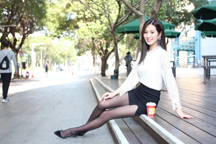 [Mzsock] NO.056 Zhang Jun OL uniform high heels beautiful legs outdoor shooting street photography#[103P]-88