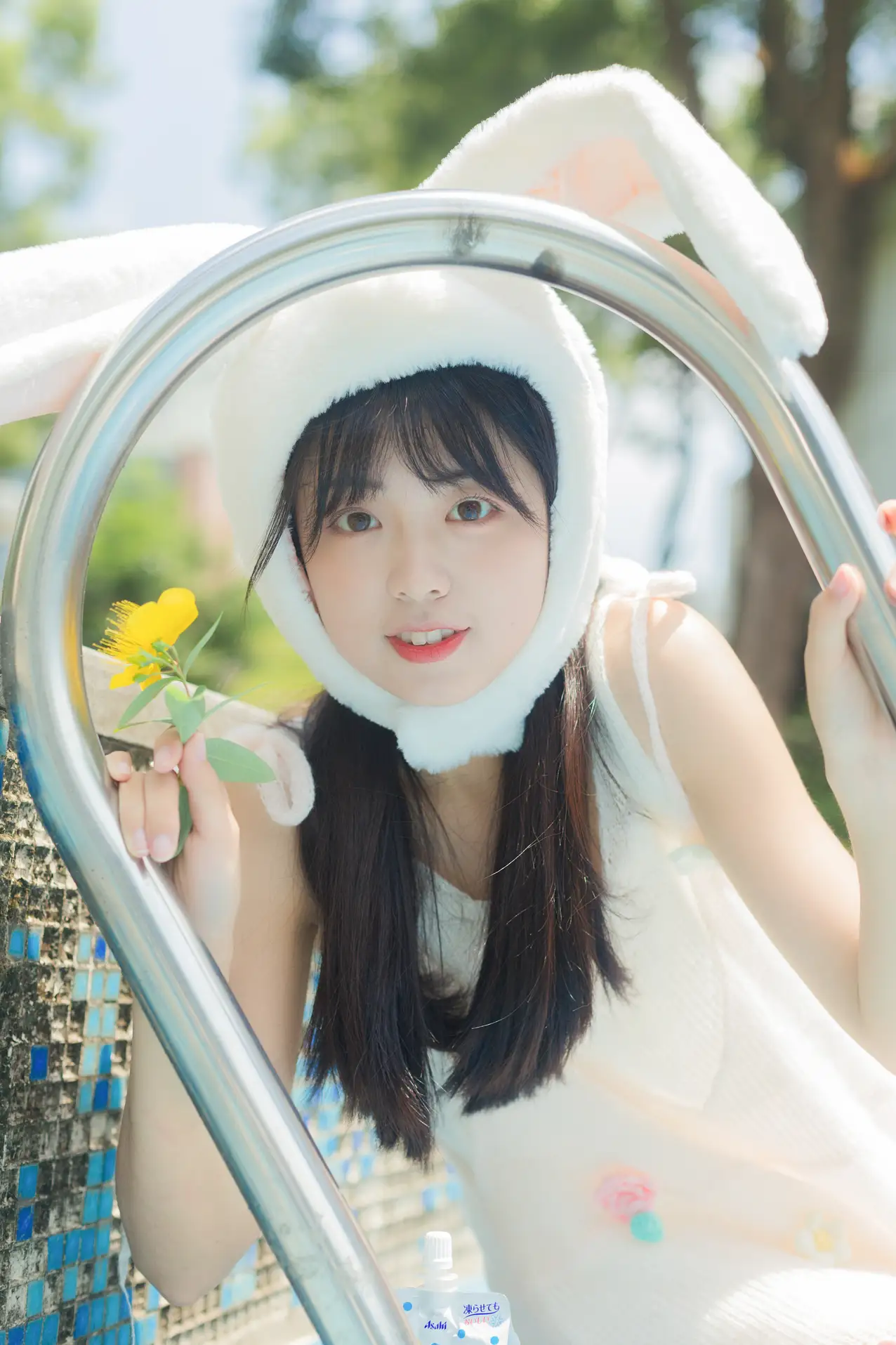 [YITUYU] 2022.07.09 Vol.1429 – Rabbit in the Summer Pool Cute bubbles#[36P]-13